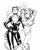 Catwoman & Poison Ivy, Comic Art